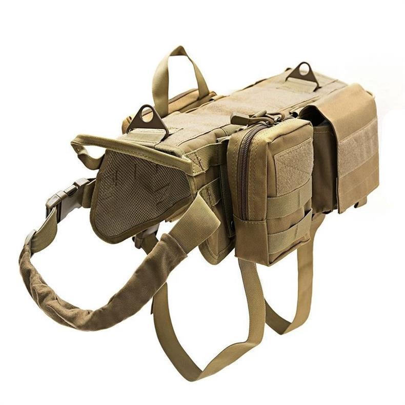 Ihrtrade Tactical Dog Harness Molle Military Vest
