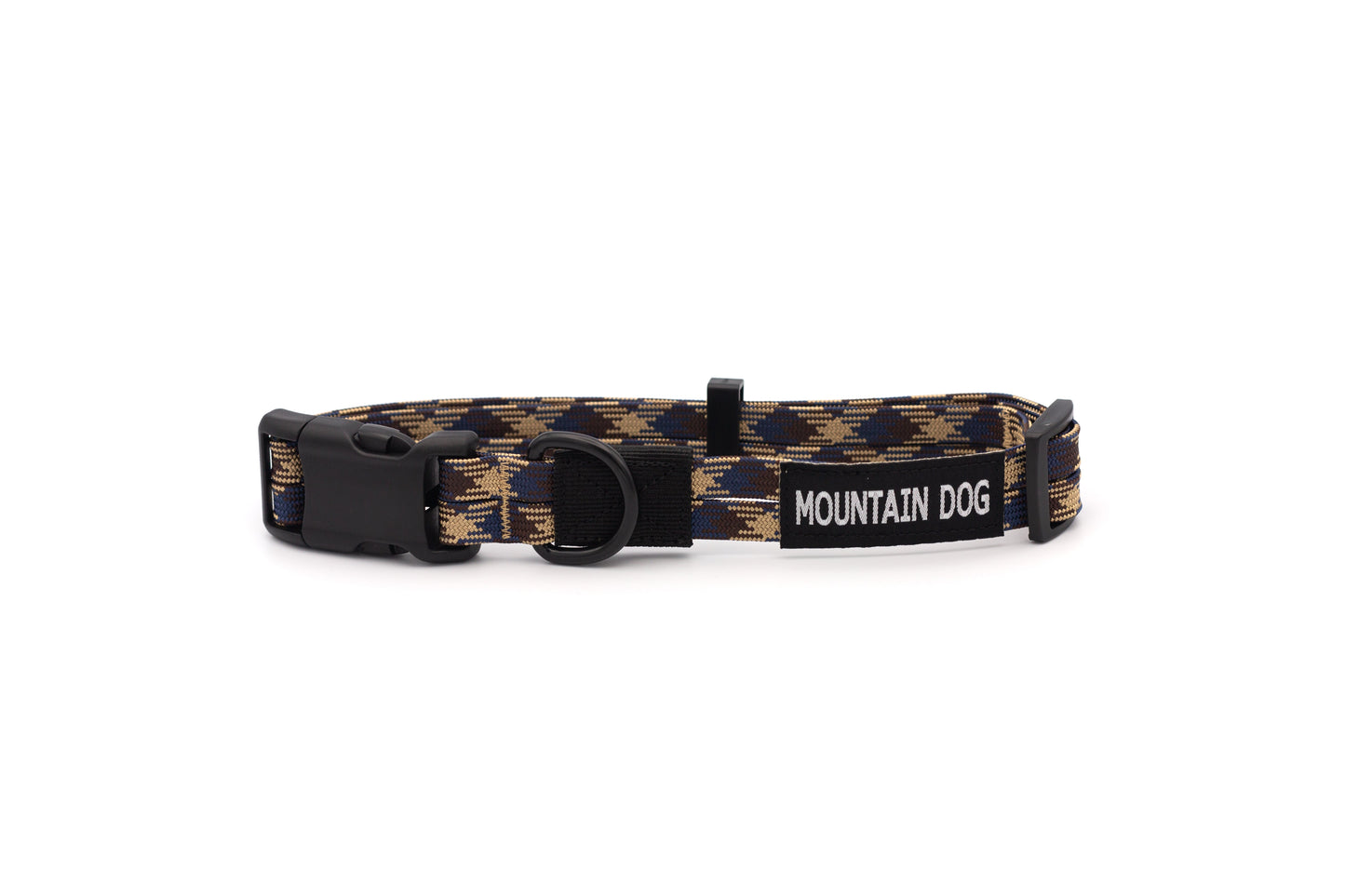 Adventure Style Mountain Argyle Nylon Climbing Rope Dog Collar – Durable Design with YKK Polyacetal Strong Buckle