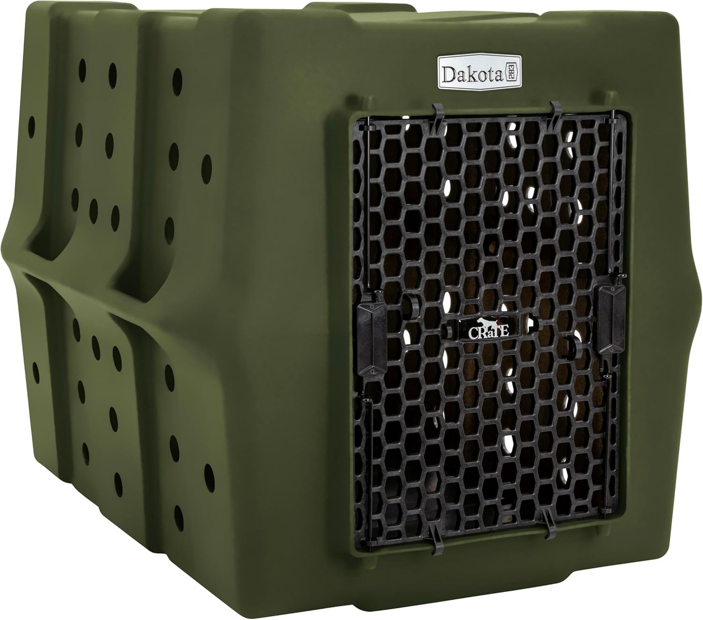 Dakota 283 CRaTE Dog Kennel – Canine Rough and Tough Economy Series – Intermediate, Large & X-Large – Dark Granite, Coyote Granite, Olive, Orange & Sandstone
