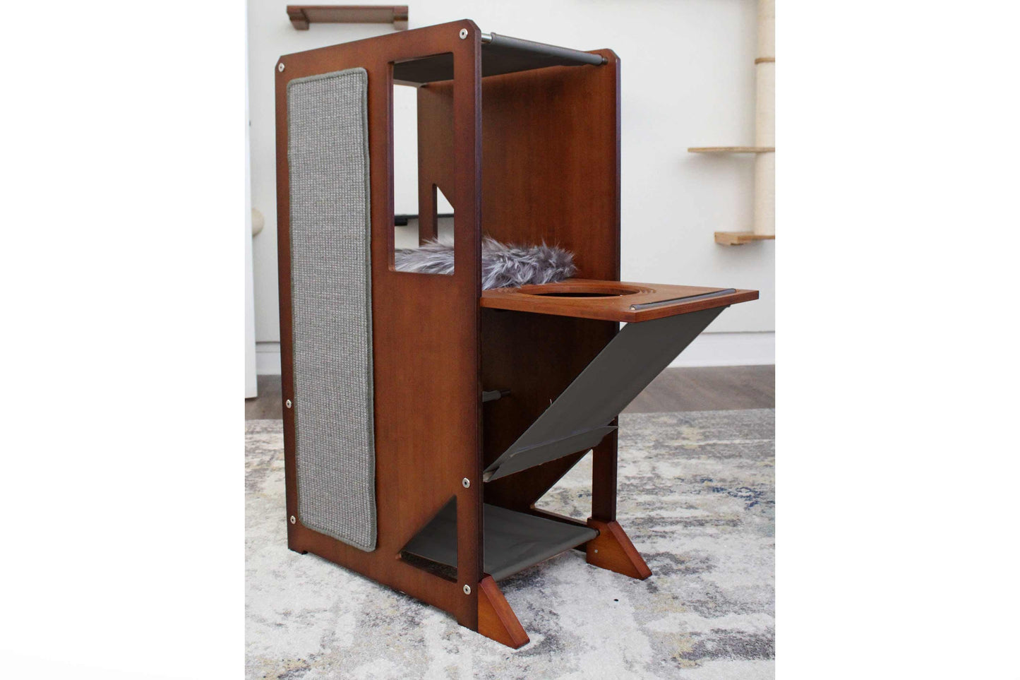 The Overlook - Sturdy - Bamboo Cat Tree