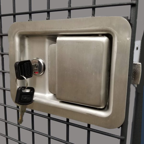 Dakota 283 G3 Dog Kennel – Medium Dark Granite, Framed Door with Keyed Latch, Ventilated & Stackable Crate, 31" x 21.5" x 25.5"