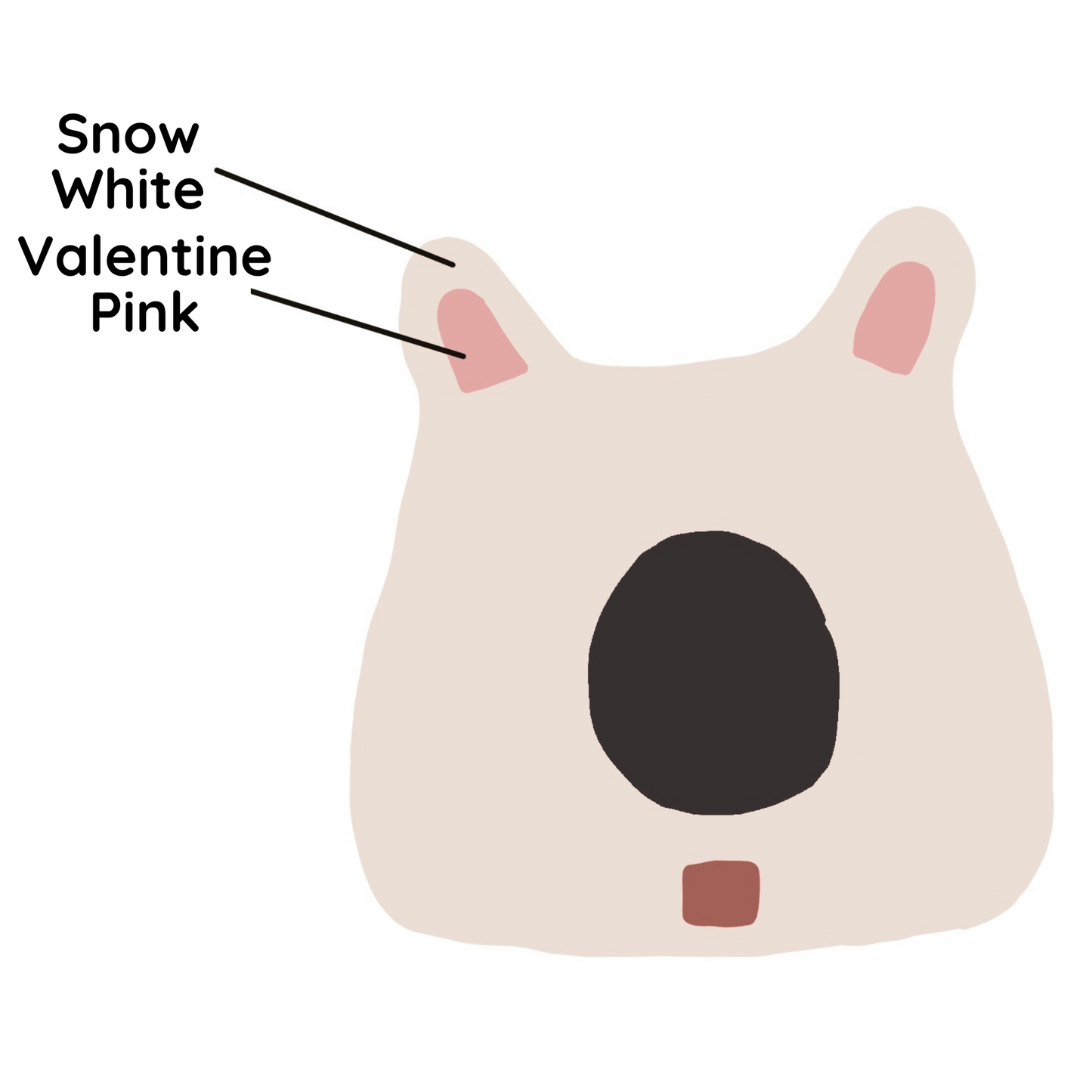 Fuzzy Cove Accent Ears Design Felted Wool Cat Cave – Ear Style Cozy Peekaboo Bed (Small & Large)