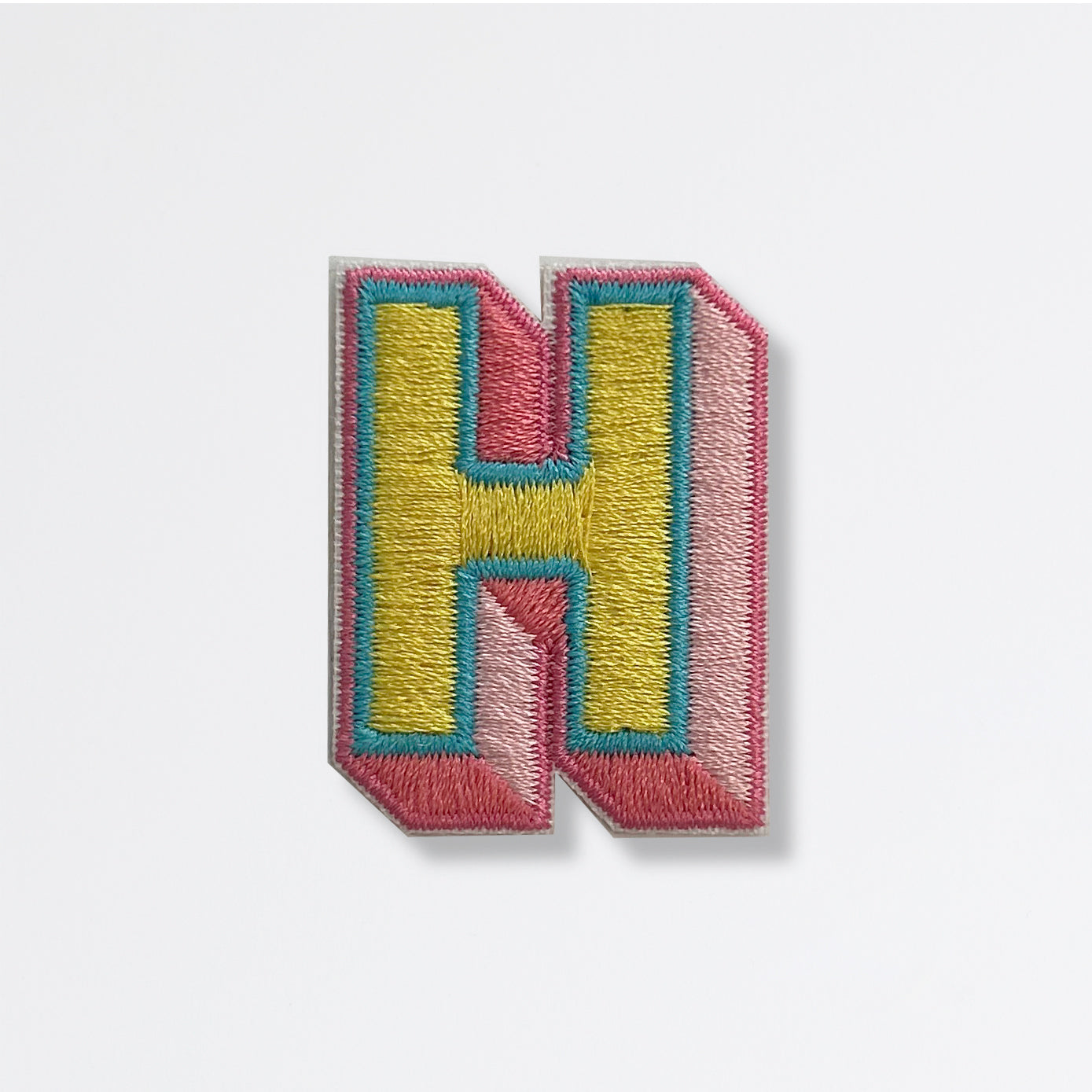 Nooee Pet Alphabet Patches – Colorful Embroidered Letters with Iron-On or Adhesive Backing, Personalize Pet Beds, Teepees & Accessories, Easy to Apply & Remove