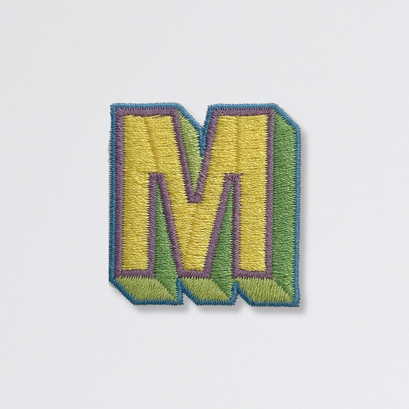 Nooee Pet Alphabet Patches – Colorful Embroidered Letters with Iron-On or Adhesive Backing, Personalize Pet Beds, Teepees & Accessories, Easy to Apply & Remove