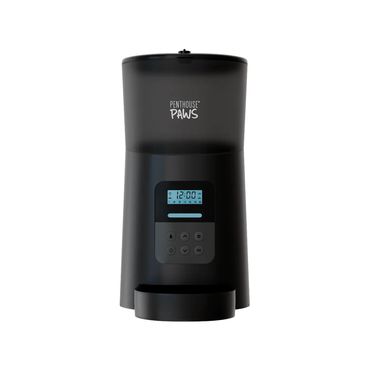 Automatic Cat Feeder – 6L Twist-Lock Food Storage with Programmable Meal Timer, Portion Control, Voice Recording & Backup Battery
