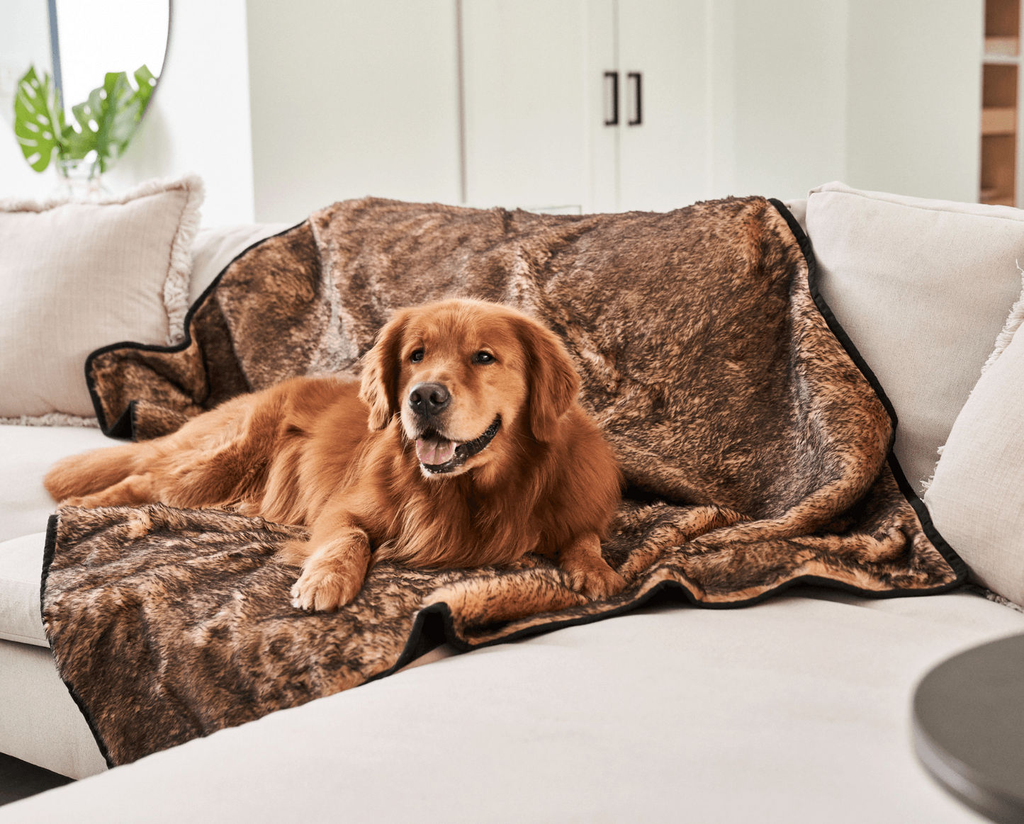 PupProtector™ Cool Comfort Waterproof Throw Blanket - Sable Tan