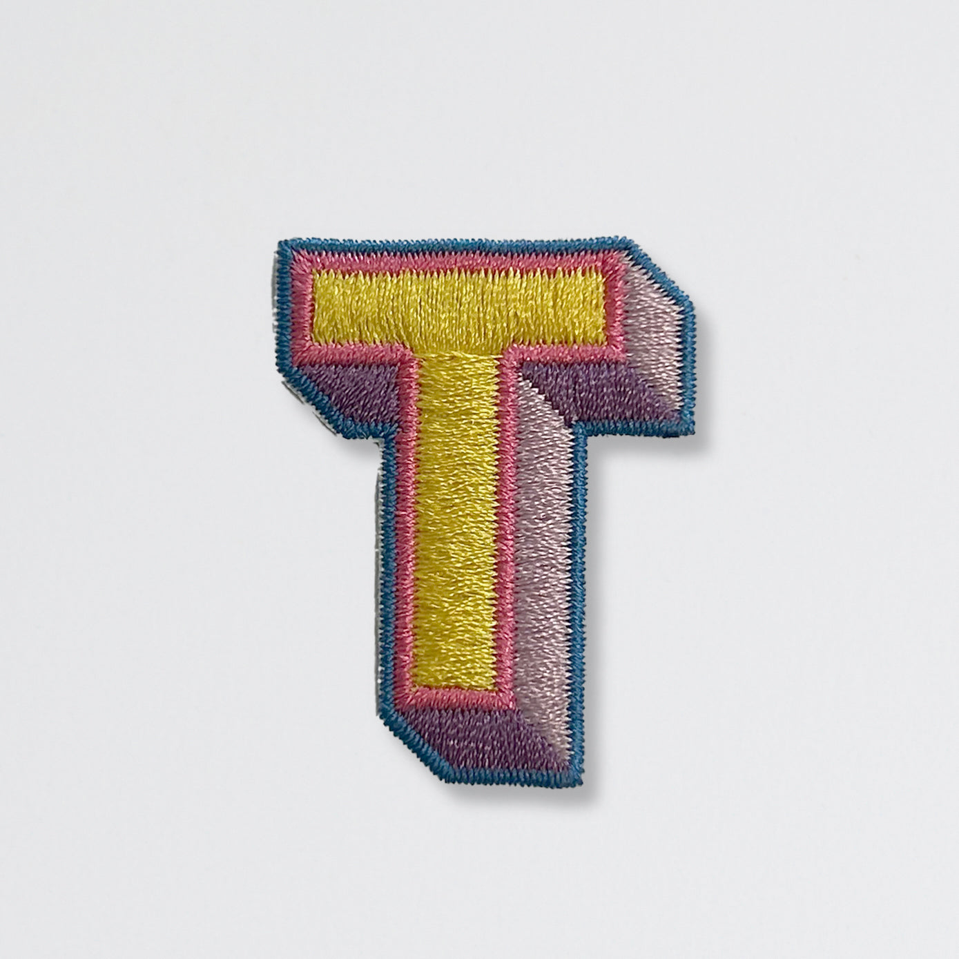 Nooee Pet Alphabet Patches – Colorful Embroidered Letters with Iron-On or Adhesive Backing, Personalize Pet Beds, Teepees & Accessories, Easy to Apply & Remove