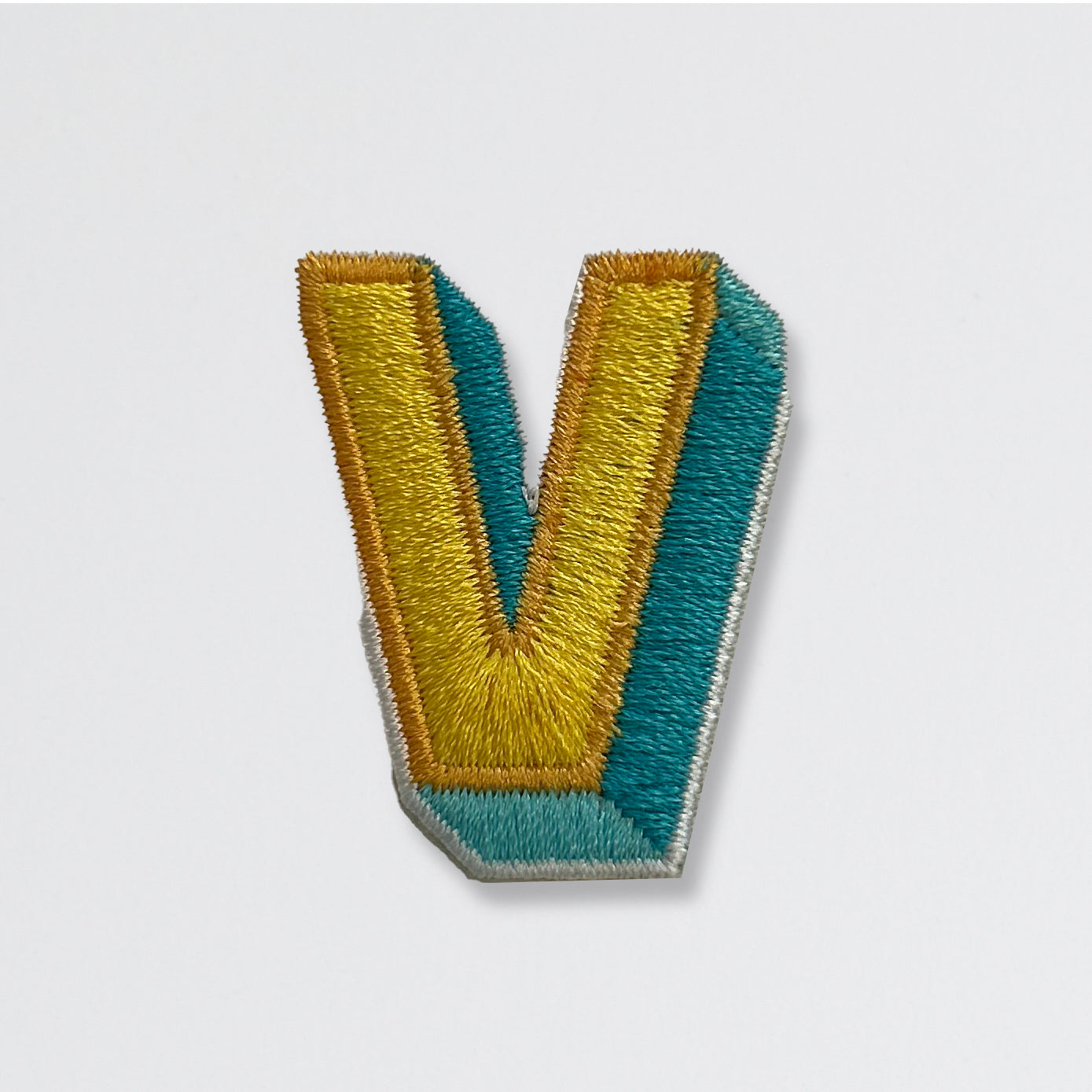Nooee Pet Alphabet Patches – Colorful Embroidered Letters with Iron-On or Adhesive Backing, Personalize Pet Beds, Teepees & Accessories, Easy to Apply & Remove