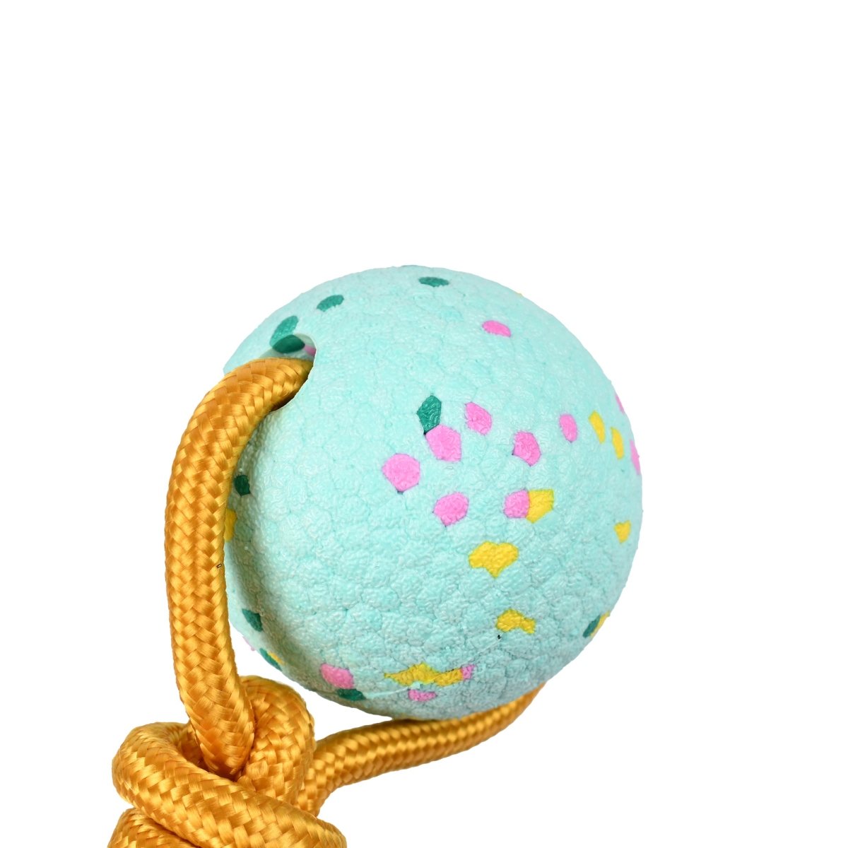 Body Glove Tough Tug Toy | Durable Floating Rope Tug Toy for Dogs (ETPU Ball)