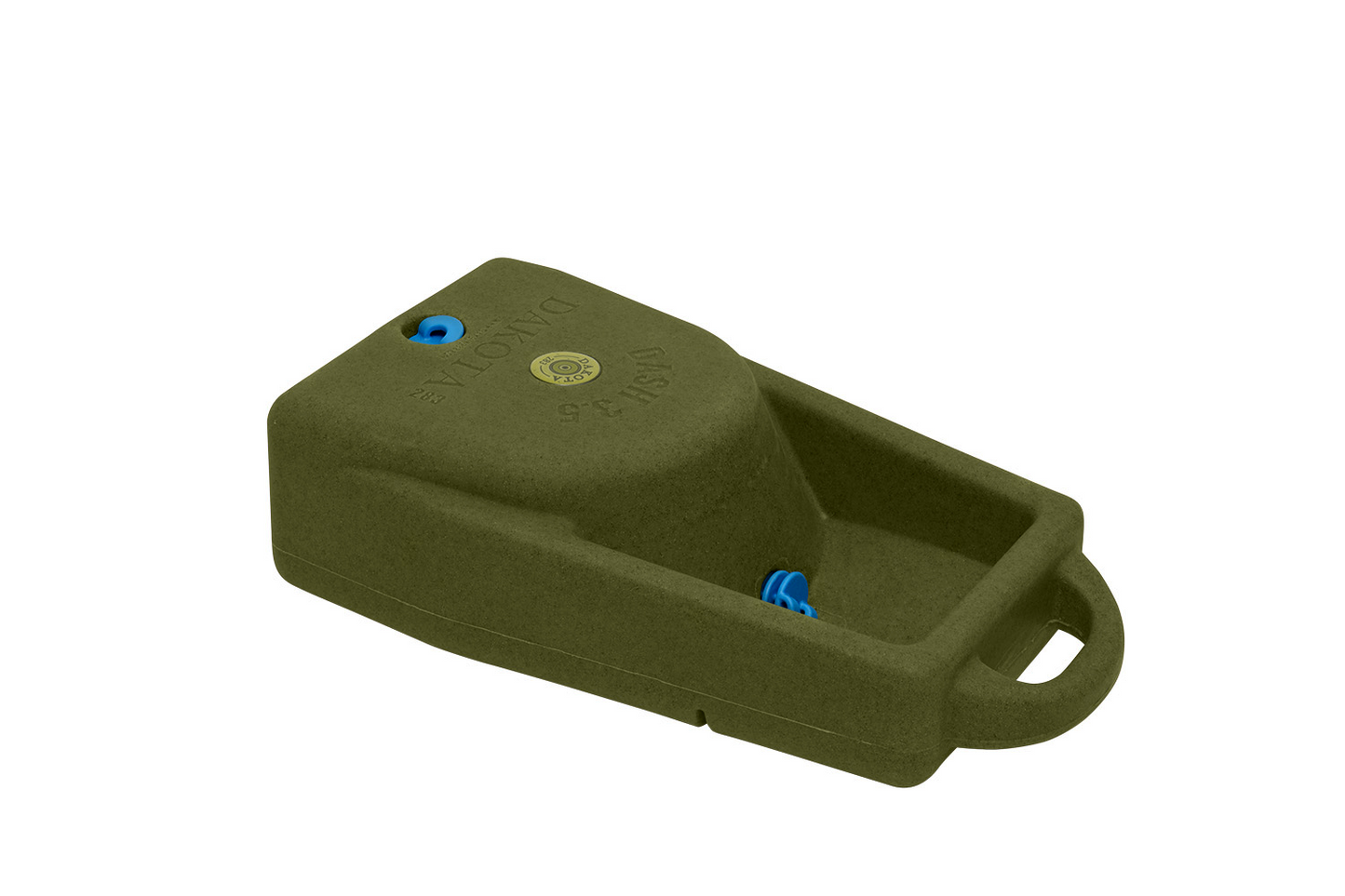 Dakota 283 Dash 3.5 Pet Watering System – Olive Green, 3.5-Gallon Portable Dog Water Container with Handle, Baffles & Drain Cap