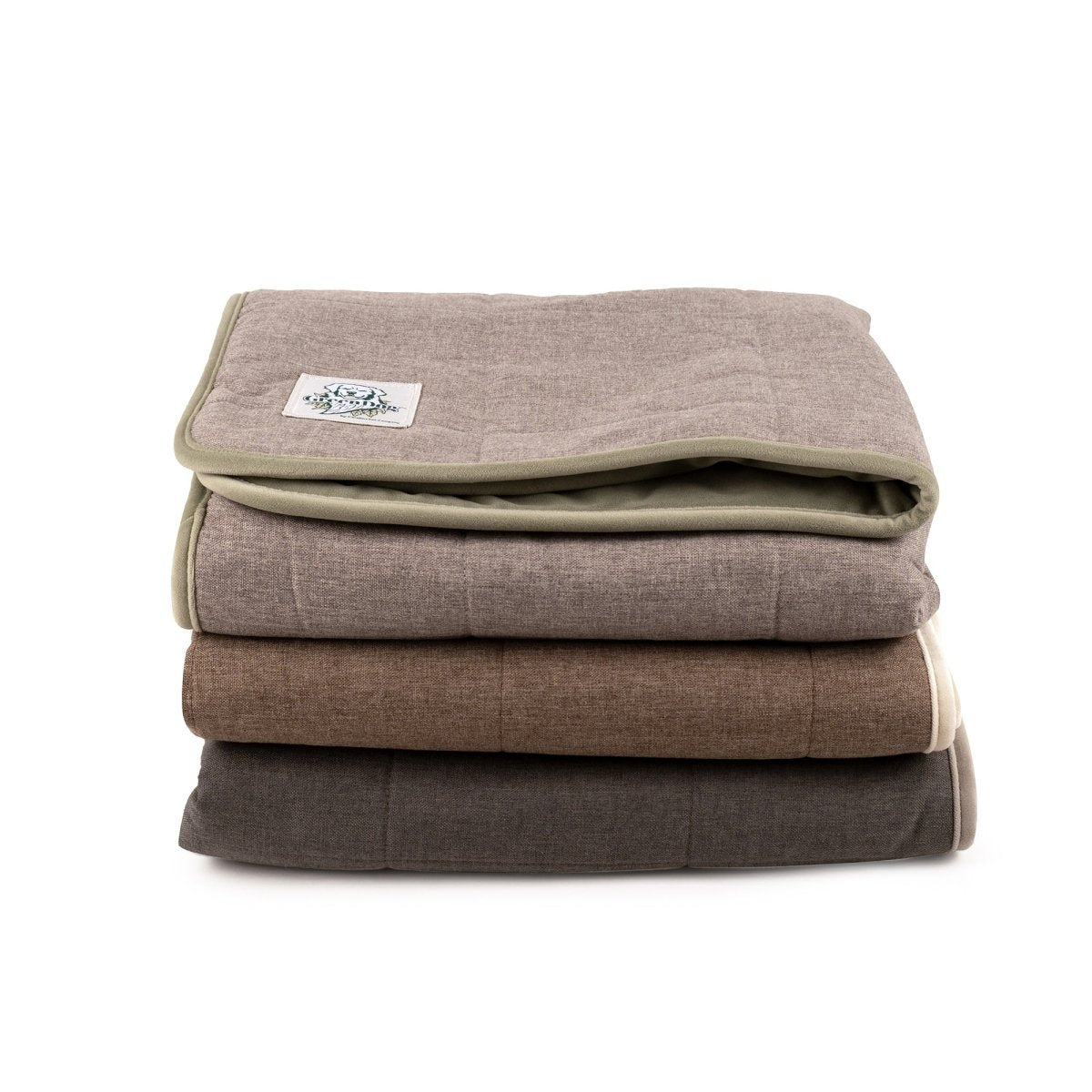GreenDog Crate Blanket – Luxe Neutral | Ultra-Soft Recycled Polyester Pet Throw for Bed, Couch & Travel