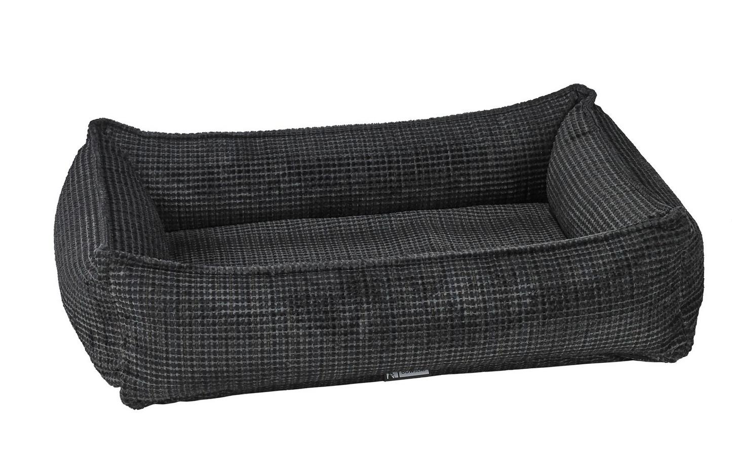 Urban Lounger Dog Bed – Iron Mountain with Zippered Removable Washable Cover, Orthopaedic Fibre Topped Insert, High-Memory Polyester Bolster, Durable Upholstery, Sleek Modern Design