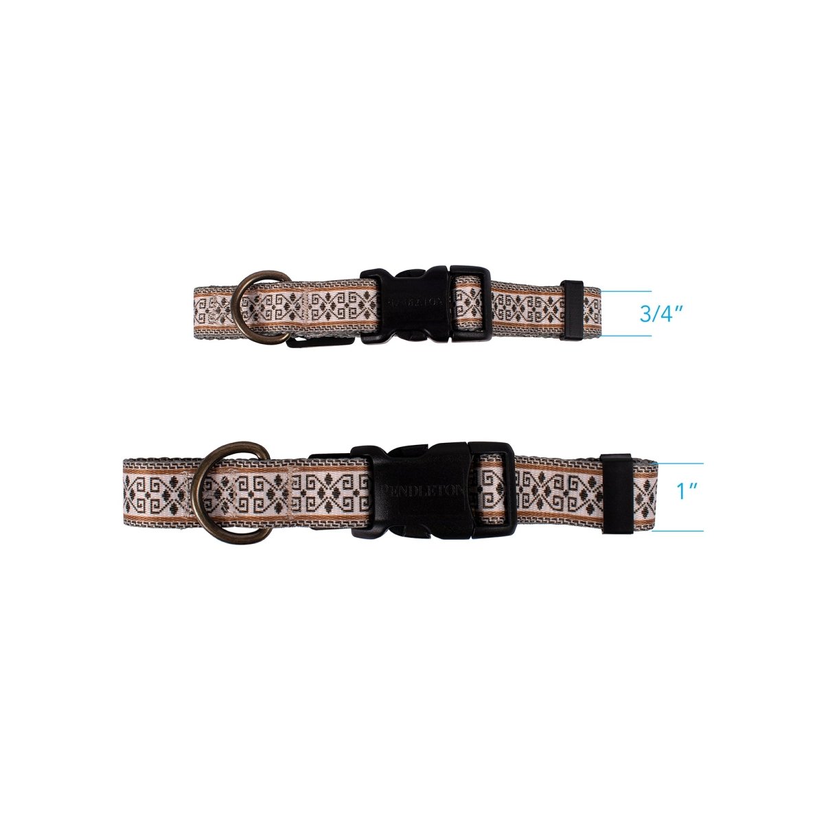 Pendleton Adventure Dog Collar | Adjustable Recycled Polyester Outdoor Collar — Made in USA