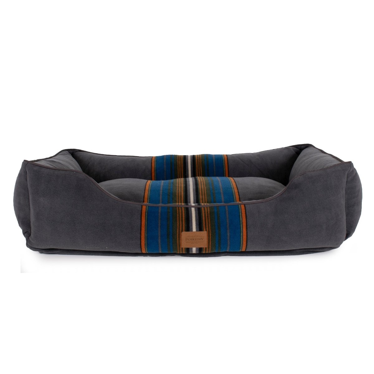 Pendleton Olympic National Park Kuddler Fleece Dog Bed | 320 GSM Polar Fleece Bolster Bed with Recycled MemoryFiber™ & Washable Cover