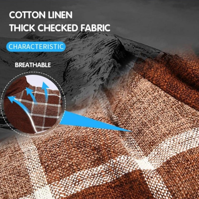 Plaid Hunting Lodge Large Dog Coat – Thermal Windproof Fleece-Lined Winter Jacket for Medium & Large Dogs | Posh Dog Life