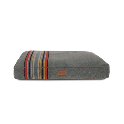 Pendleton Vintage Camp Pet Napper | Berber Dog Bed with Recycled Fill or Memory Foam & Removable Cover