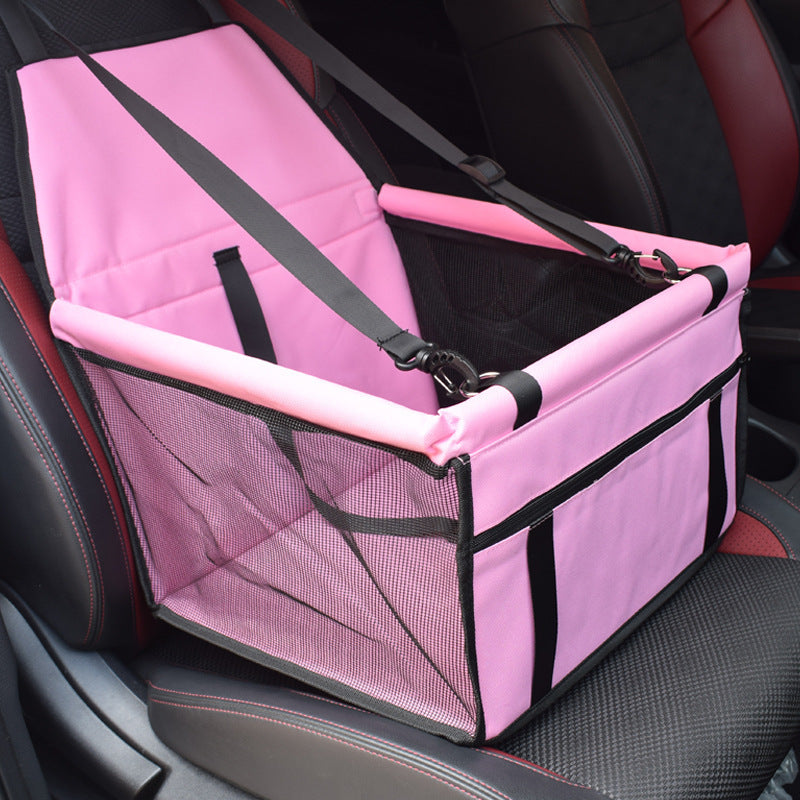 Breathable Pet Car Seat Carrier Bag – Anti-Dirty, Secure Travel Booster