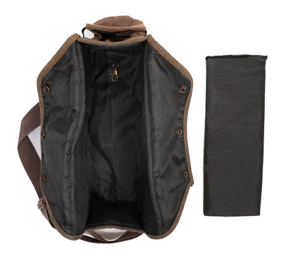 The Daily Packable Pet Carrier – Small Army | Foldable Soft-Sided Dog & Cat Travel Carrier with Storage Pockets