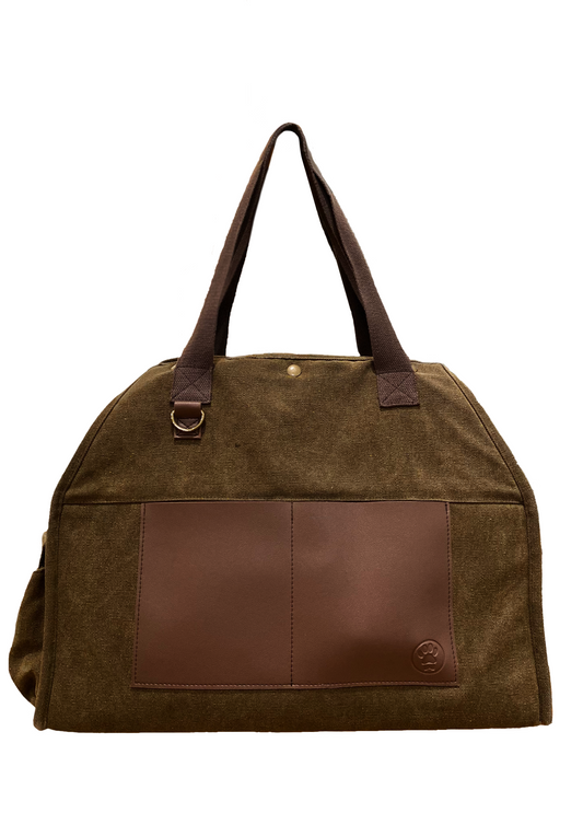 The Daily Packable Pet Carrier – Medium (Army Green) Lightweight Foldable Dog & Cat Travel Carrier