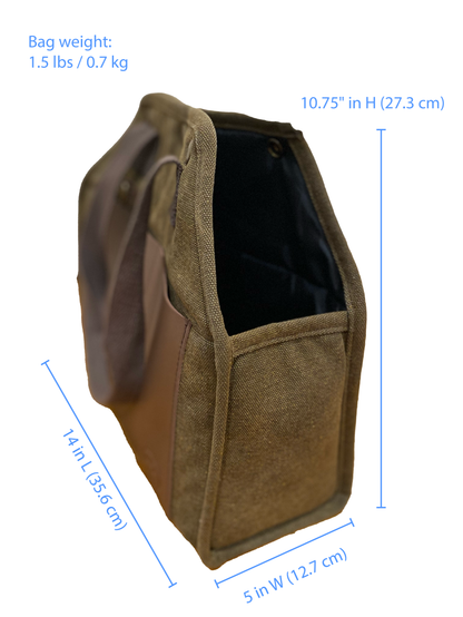 The Daily Packable Pet Carrier – Small (Black) Lightweight Foldable Dog & Cat Travel Carrier