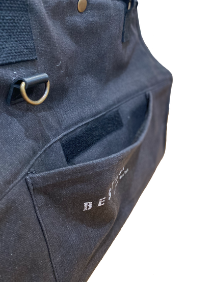 The Daily Packable Pet Carrier – Medium Black | Foldable Soft-Sided Dog & Cat Travel Carrier with Storage Pockets