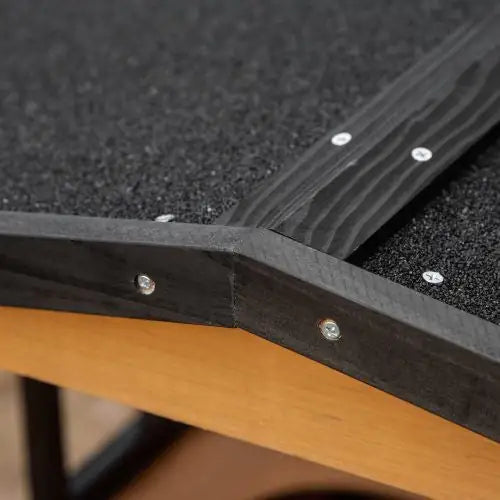 Rustic Wooden Outdoor Cat House | Multi-Level Kitten Playhouse with Escape Door, Platforms & Asphalt Roof