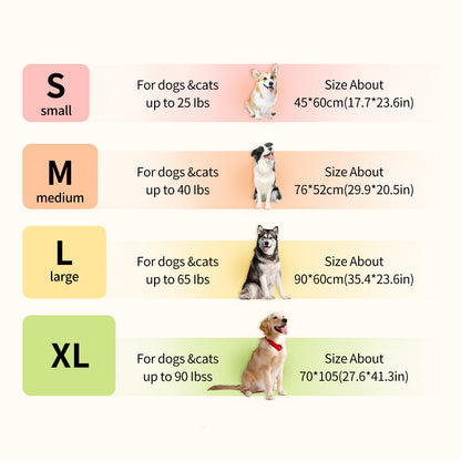 Thickened Rose Velvet Dog Bed – Soft Plush Washable Pet Kennel Mat (Grey)