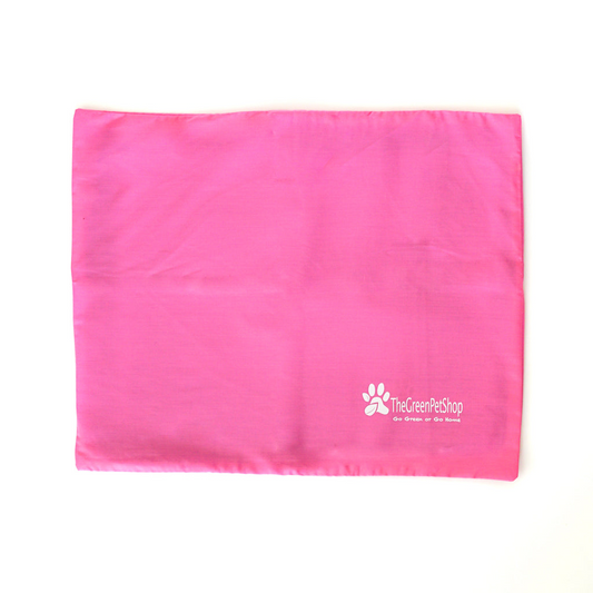 Green Pet Cool Pet Pad Cover – Medium Hot Pink Protective Washable Cover, Shields Against Dirt and Scratches
