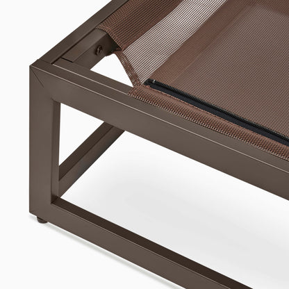 The Up Pup Dog Bed – Brown | Elevated Chew-Resistant Raised Dog Cot with Breathable Mesh & Rust-Proof Metal Frame (S/M/L)