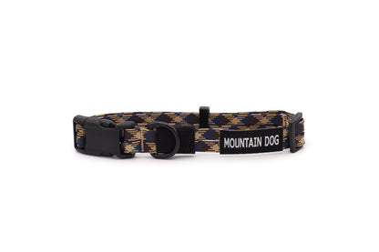 Adventure Style Mountain Argyle Nylon Climbing Rope Dog Collar – Durable Design with YKK Polyacetal Strong Buckle