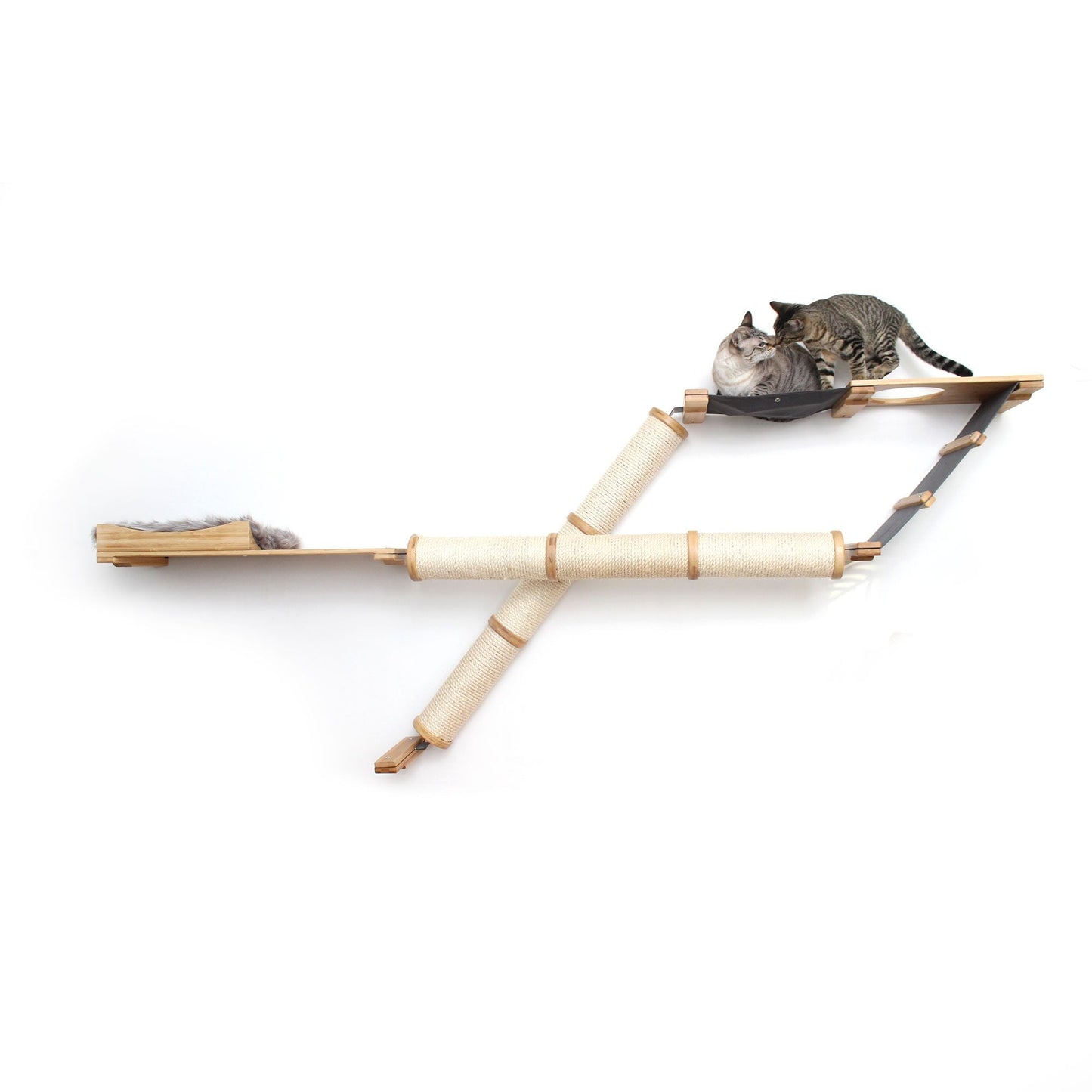 The Plateau - Horizontal Cat Scratcher Bed Set
