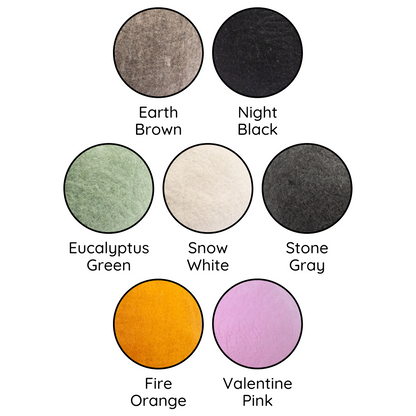 Fuzzy Cove Girl Cat Design Ear Style Felted Wool Cat Cave – Cozy Peekaboo Bed (Small & Large)