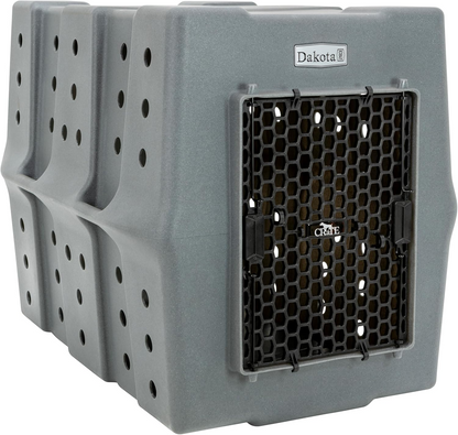 Dakota 283 CRaTE Dog Kennel – Canine Rough and Tough Economy Series – Intermediate, Large & X-Large – Dark Granite, Coyote Granite, Olive, Orange & Sandstone