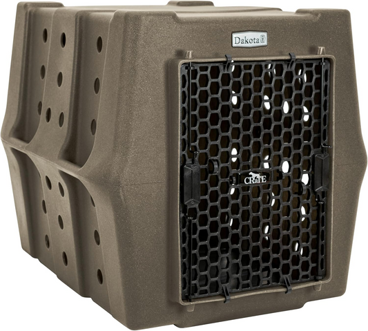 Dakota 283 CRaTE Dog Kennel – Canine Rough and Tough Economy Series – Intermediate, Large & X-Large – Dark Granite, Coyote Granite, Olive, Orange & Sandstone