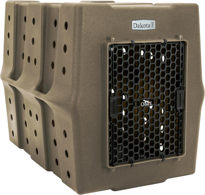 Dakota 283 CRaTE Dog Kennel – Canine Rough and Tough Economy Series – Intermediate, Large & X-Large – Dark Granite, Coyote Granite, Olive, Orange & Sandstone