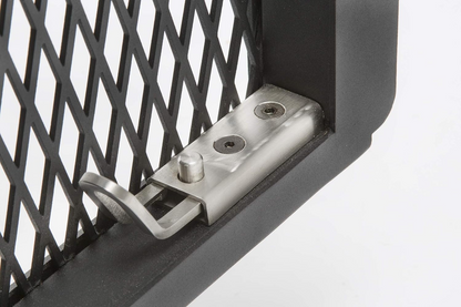 Dakota 283 Forever Insert Kennel Divider with Dakota Guard – X-Large, Black Molded Plastic with Nylon Support Rods, Adjustable Ventilated 2-Piece Design