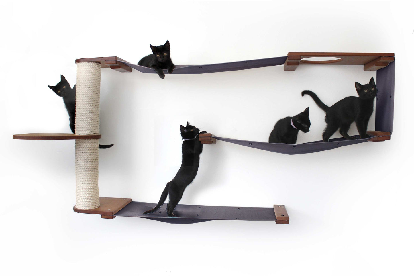 Cat Maze Wall - 3 Tier Cat Tree