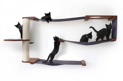 Cat Maze Wall - 3 Tier Cat Tree