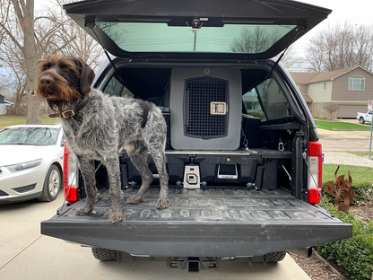 Dakota 283 G3 Dog Kennel – X-Large Dark Granite, Framed Door with Keyed Latch, Ventilated & Stackable Crate, 38.5" x 25.5" x 29.5"