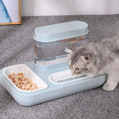 EasyFeed 3-in-1 Stylish Pet Bowls with Automatic Water Dispenser (1.5L)