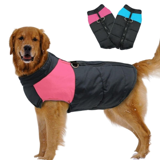 Big Buddy Waterproof Winter Dog Vest – Large Breed Puffer Coat for Cold Weather | Posh Dog Life
