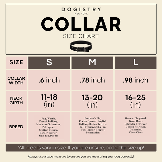 Dogistry City Dog Collar – Fifth Avenue Blue with Soft Padded Neoprene and Exclusive Dogistry Fabric, Adjustable Luxury Design for All Breeds