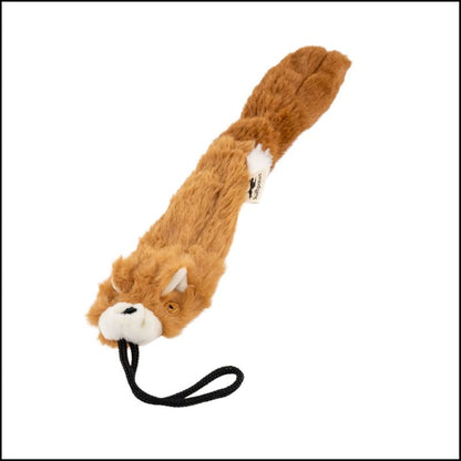 Critter Pack | Stuffing-Free Squirrel, Rabbit & Skunk Toys for Interactive Dog Play