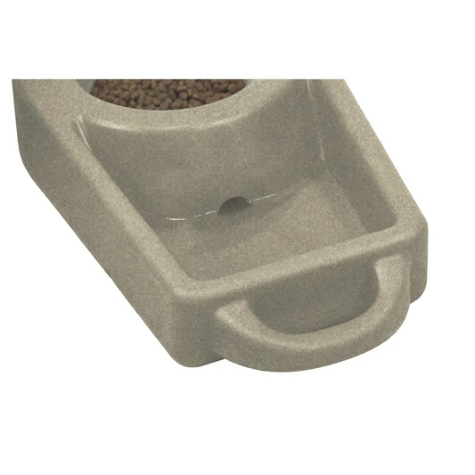 Dakota 283 Dine N Dash Dog Feeding System with Dakota Guard Antimicrobial – Coyote Granite, Dark Granite, Olive & Orange