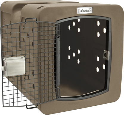 Dakota 283 G3 Large Framed Door Dog Kennel with Dakota Guard Antimicrobial – Coyote Granite & Dark Granite
