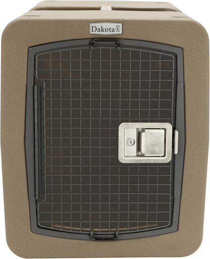 Dakota 283 G3 Medium Framed Door Dog Kennel with Dakota Guard Antimicrobial – Coyote Granite & Dark Granite