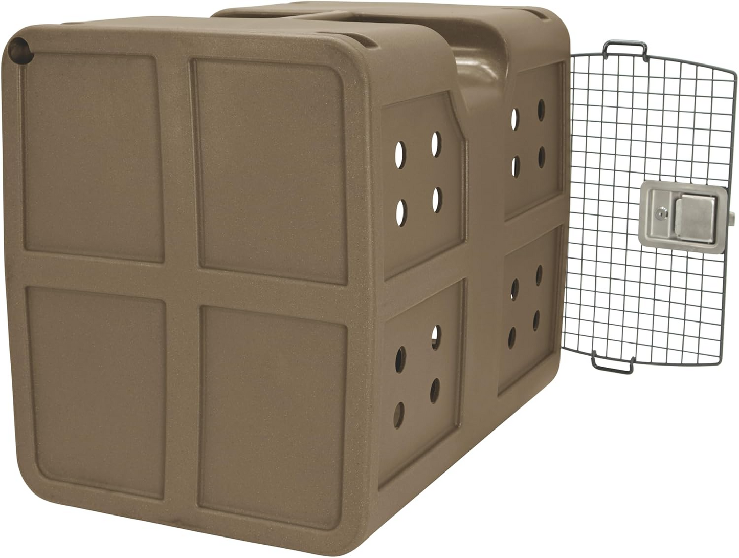 Dakota 283 G3 Medium Framed Door Dog Kennel with Dakota Guard Antimicrobial – Coyote Granite & Dark Granite