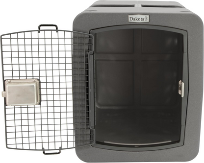 Dakota 283 G3 Medium Framed Door Dog Kennel with Dakota Guard Antimicrobial – Coyote Granite & Dark Granite