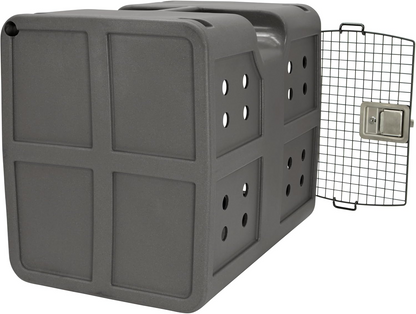 Dakota 283 G3 Medium Framed Door Dog Kennel with Dakota Guard Antimicrobial – Coyote Granite & Dark Granite