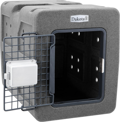 Dakota 283 G3 Small Framed Door Dog Kennel with Dakota Guard Antimicrobial – Coyote Granite & Dark Granite